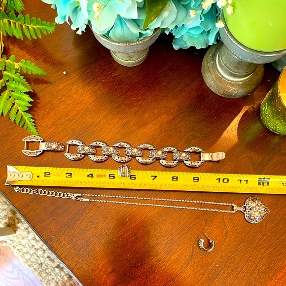 ⭐️SOLD⭐️Brighton CRYSTAL VOYAGE crystal Necklace Bracelet Earrings - Picture 10 of 16